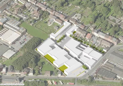 Urbanica, the new regeneration project of La Louvière